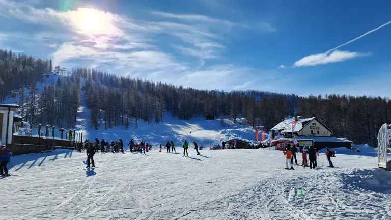 A scenic view of a landscape