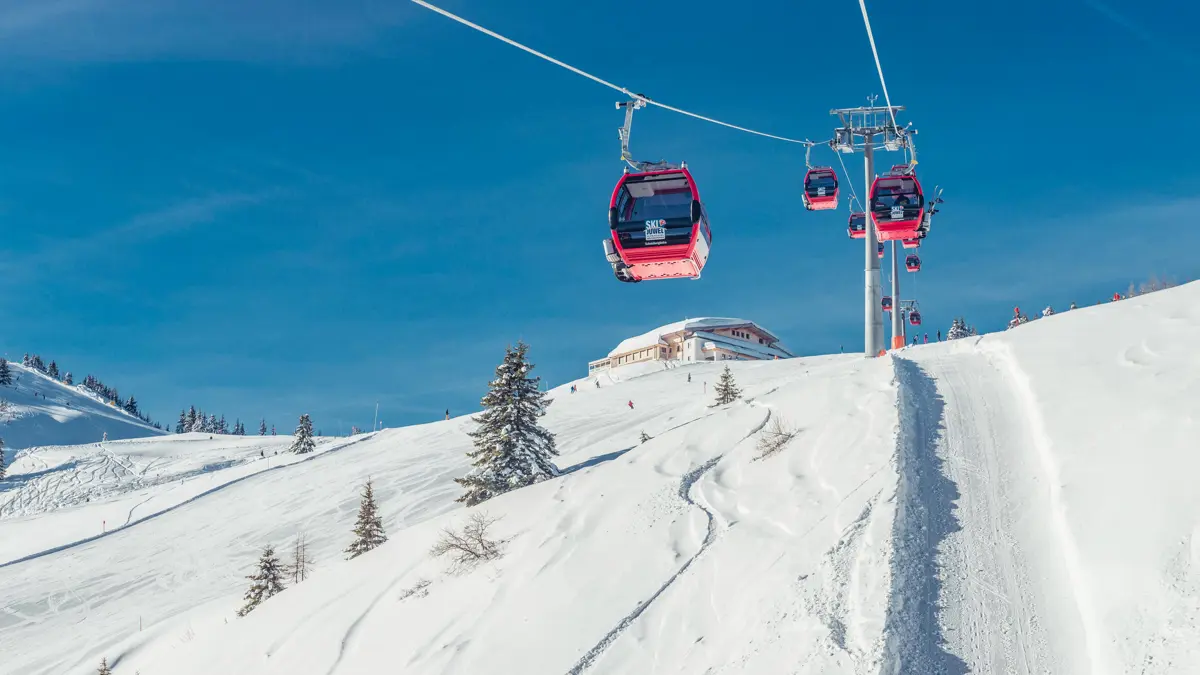 Alpbach Niederau Oberau Ski Juwel Alpbachtal Wildschoenau Gondolas Ski Juwel Alpbachtal Wildschonau
