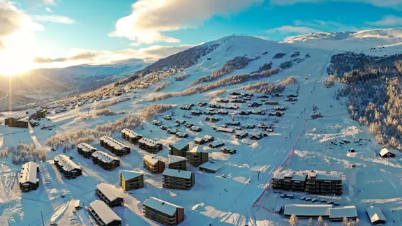 Myrkdalen Norway Resort Aerial View (1)