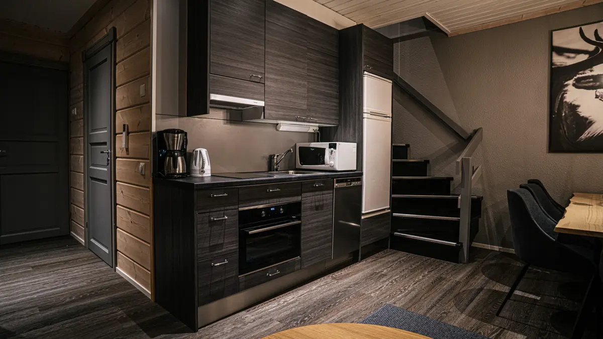 Levi Black Apartments Levi Kitchenette