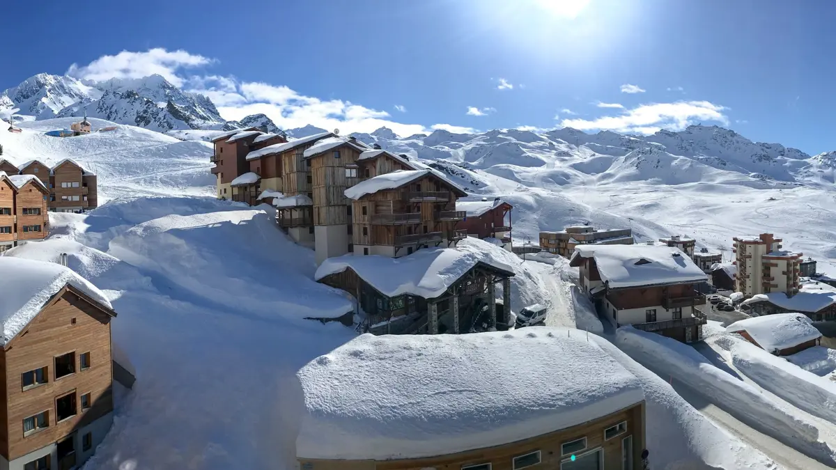 Val Thorens Three Valleys Ski Area Resort