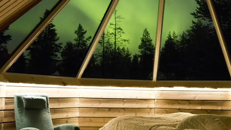 A scenic view of a landscape