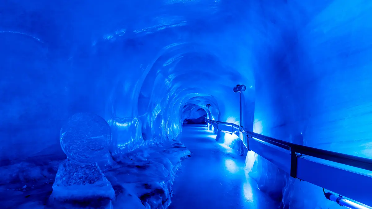 Engelberg Switzerland Glacier Walk