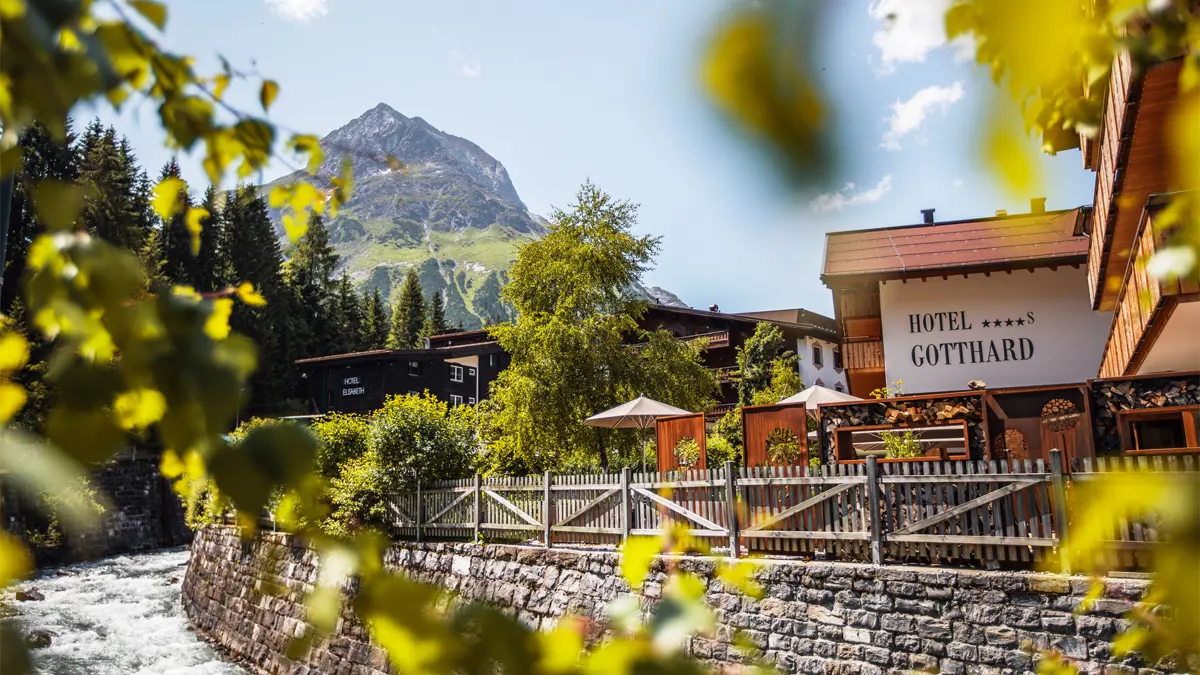 Hotel Gotthard Lech Exterior