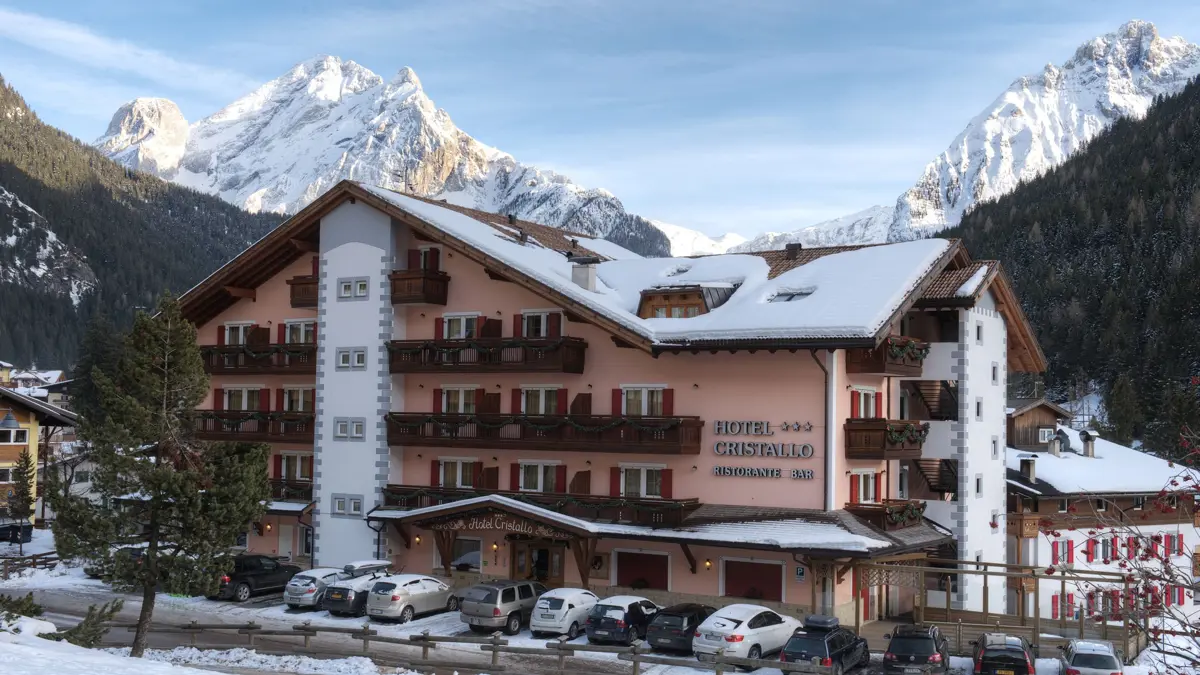 Inghams Italy Dolomites Canazei Hotel Cristallo External