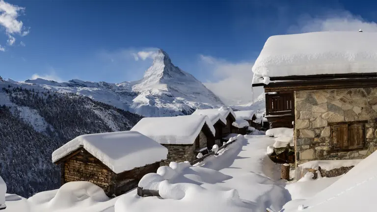 A scenic view of a landscape