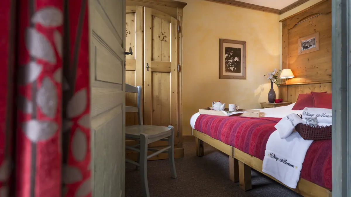 Village Montana Apartments Tignes Typical Twin Bedroom 2
