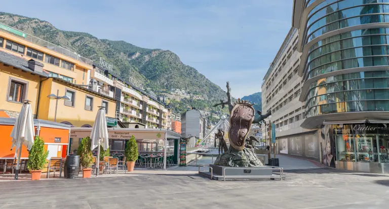 A scenic view of a landscape