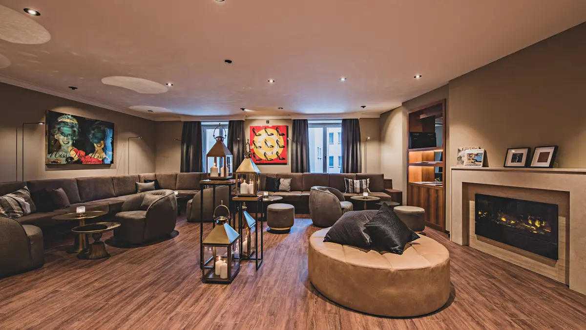 Hotel Monopol St Moritz Lounge