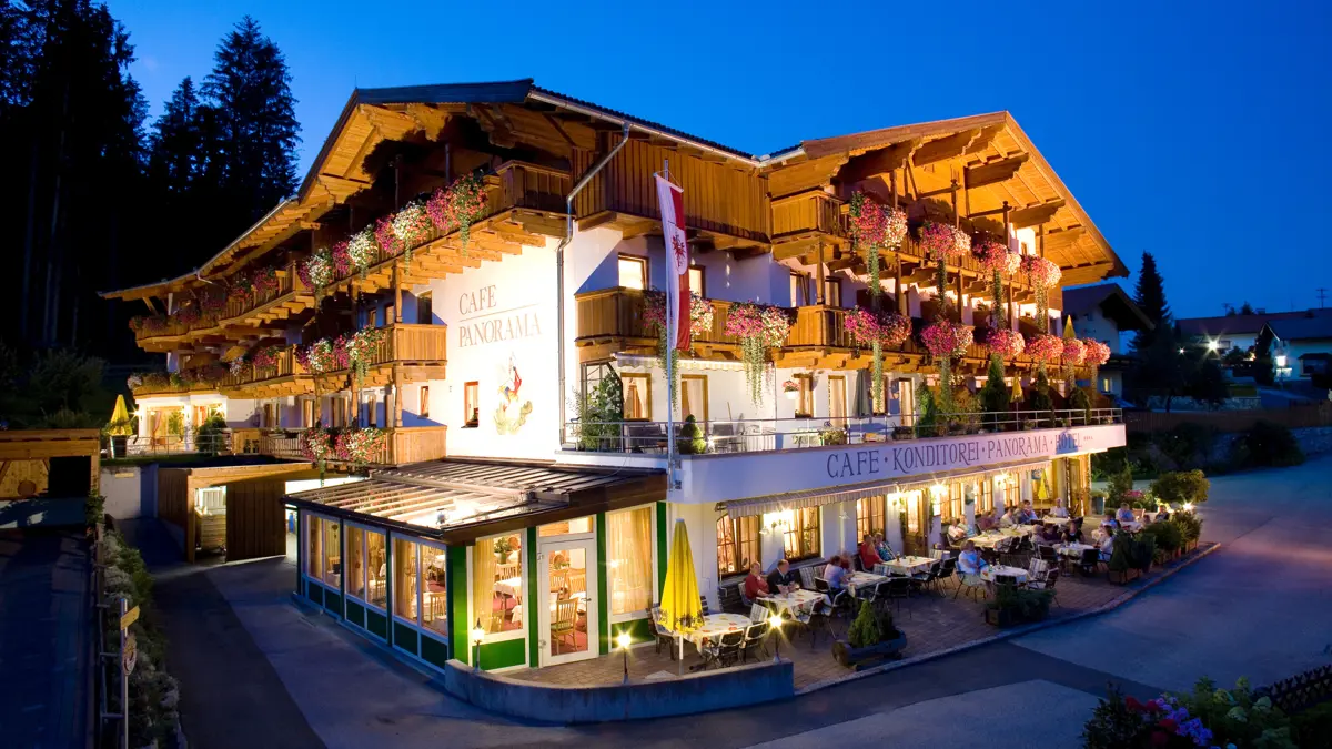 Hotel Alpenpanorama Soll Exterior