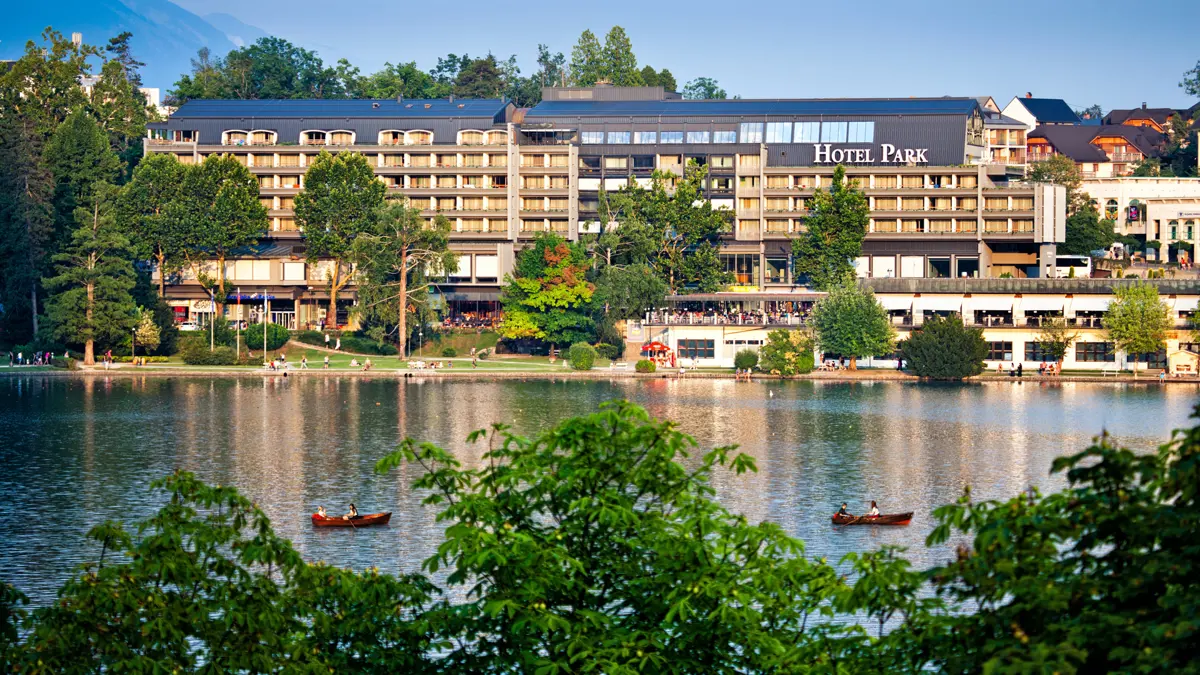 Hotel Park Lake Bled Exterior