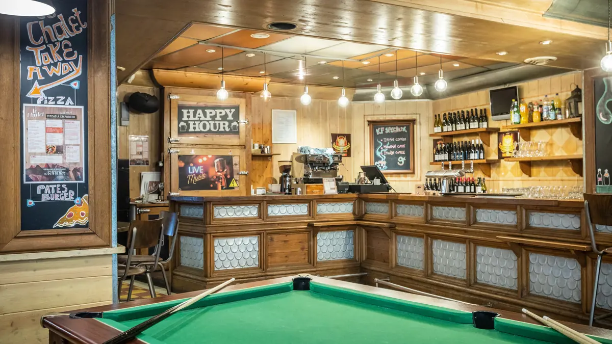 Apartments Des Balcons Belle Plagne La Plagne Bar And Restaurant Le Chalet