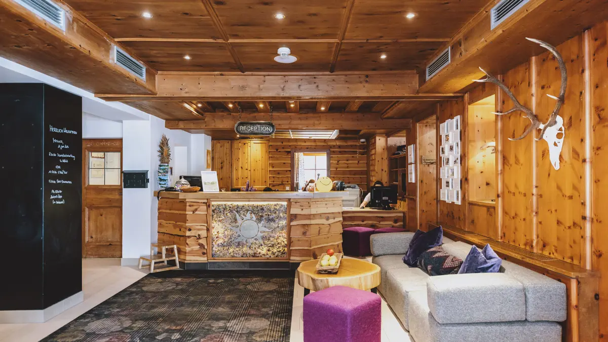 Hotel Die Sonne Saalbach Reception