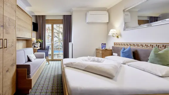 Comfort room made up for two