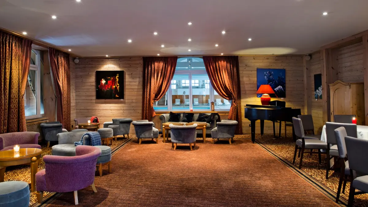 Hotel Beauregard La Clusaz Piano Bar And Lounge
