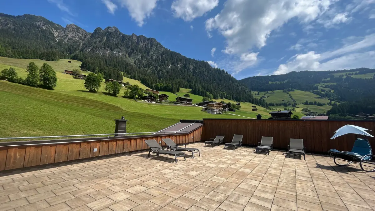 Hotel Alphof Alpbach Rooftop Terrace