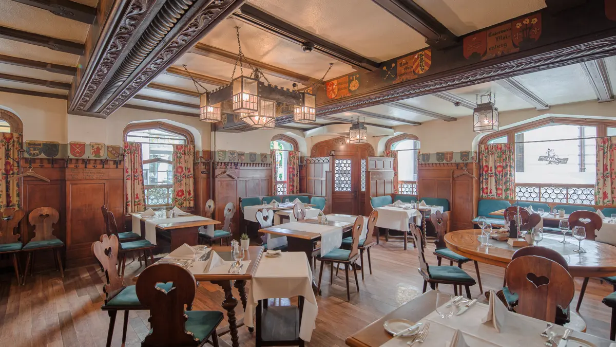 Hotel Wilden Mann Lucerne Burgerstube