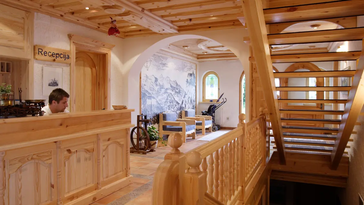 Garni Hotel Berc Lake Bled Entrance