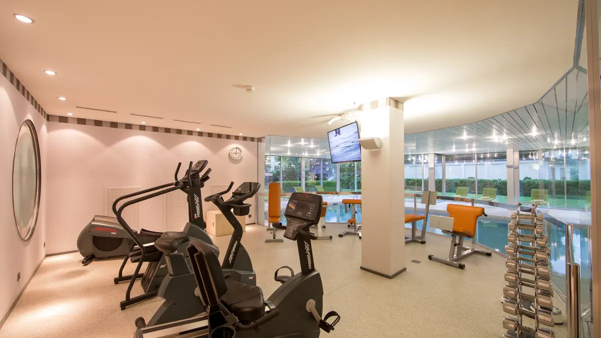 Grand Hotel Beau Rivage Interlaken Fitness Area