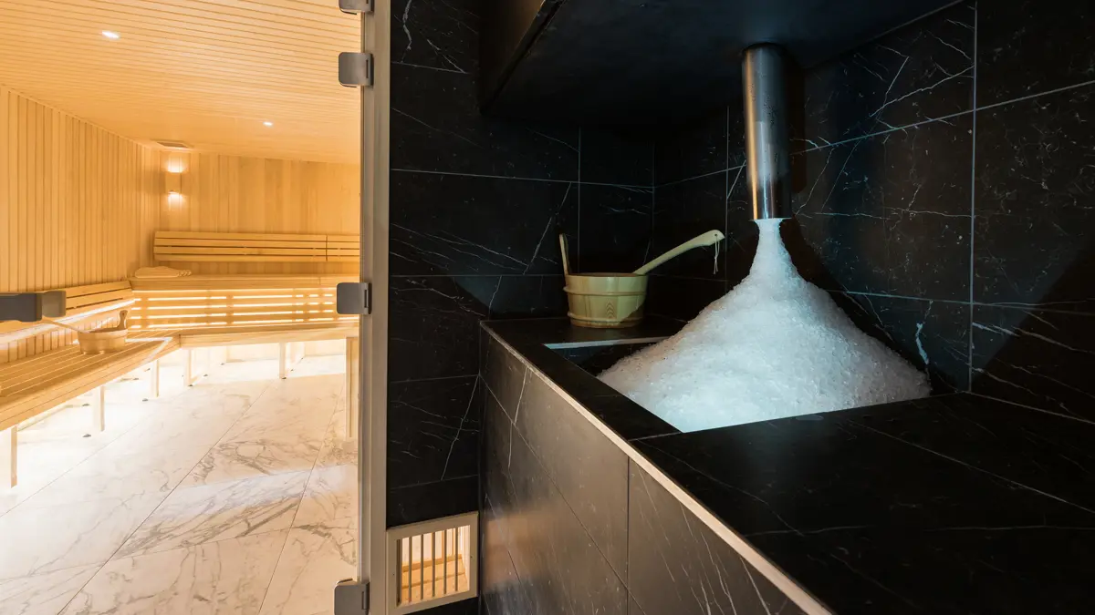 Hotel Fahrenheit Seven Courchevel Relaxation Area Sauna 2