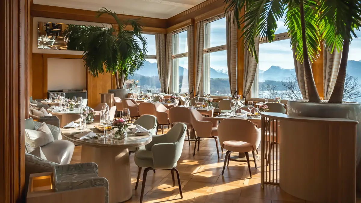 Hotel Montana Lucerne Scala Restaurant