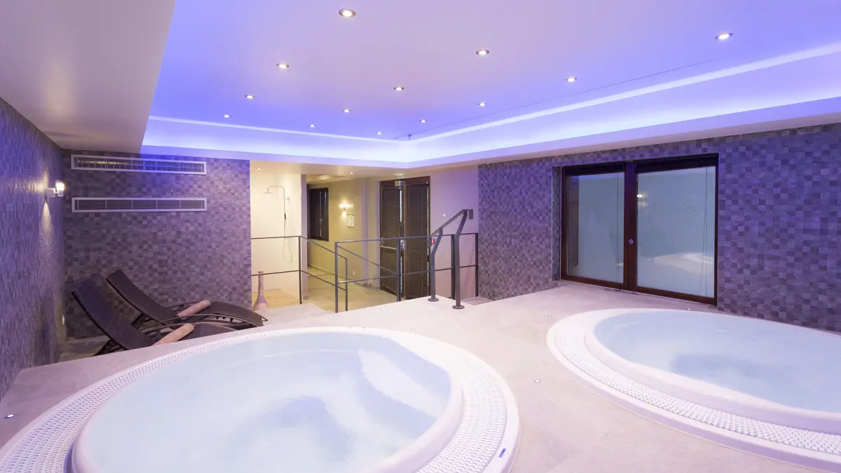 Hotel Les Arolles Val Thorens Wellness Area Whirlpool