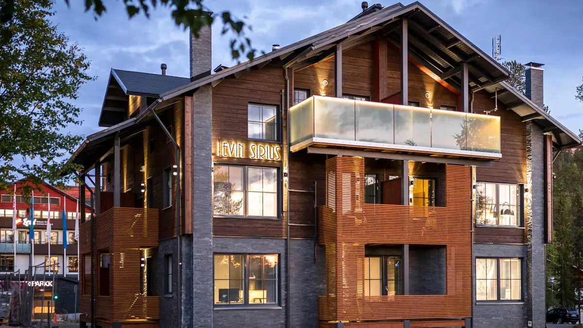 Sirius And Orion Apartmets Levi Exterior Day