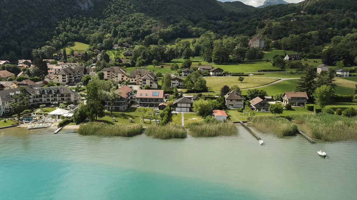 Villa Caroline Lake Annecy Exterior Lake