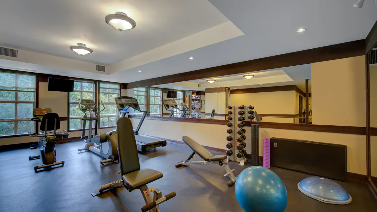 Blackcomb Springs Suites Whistler Gym
