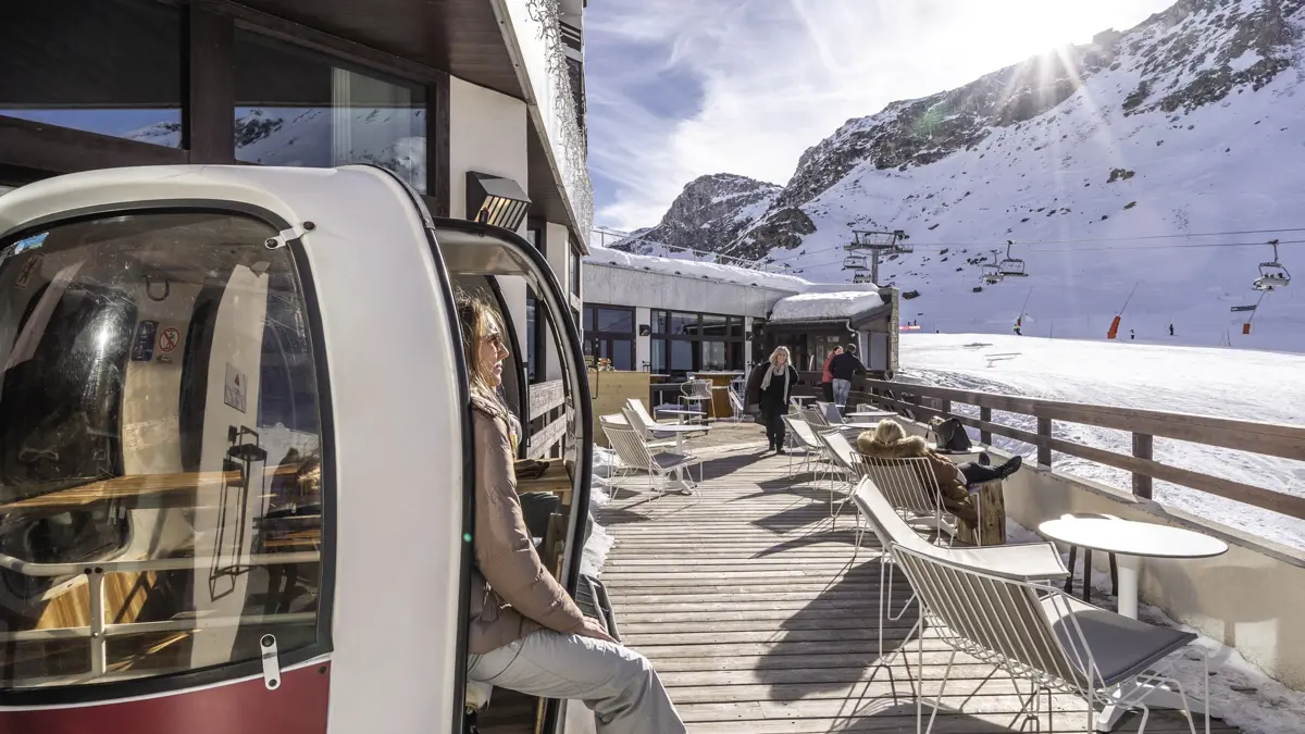 Hotel Val Claret All Inclusive Tignes outdoor terrace (1)