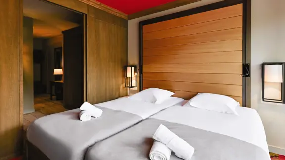 Premium slope view quad bedroom