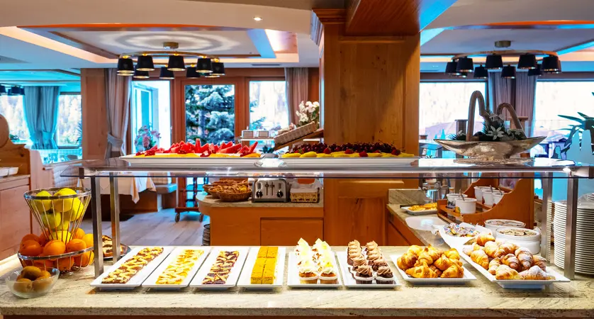 Hotel Cesa Tyrol, Canazei, Dolomites, Italy, Breakfast Buffet