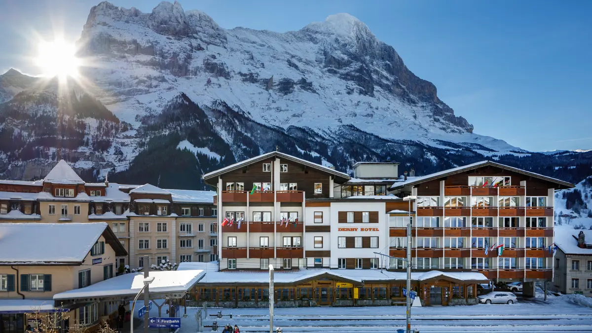 Hotel Derby Swiss Quality Grindelwald Exterior