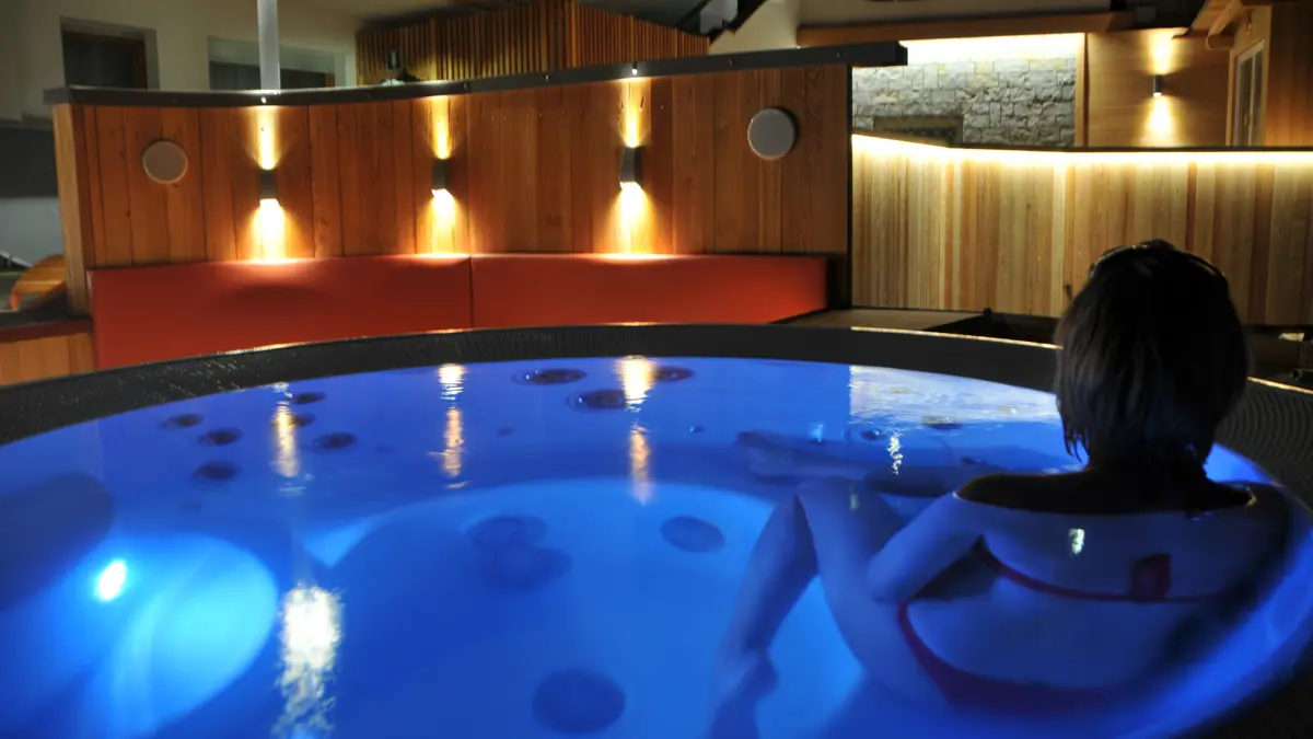 Hotel Olympia Arabba Dolomites Hot Tub