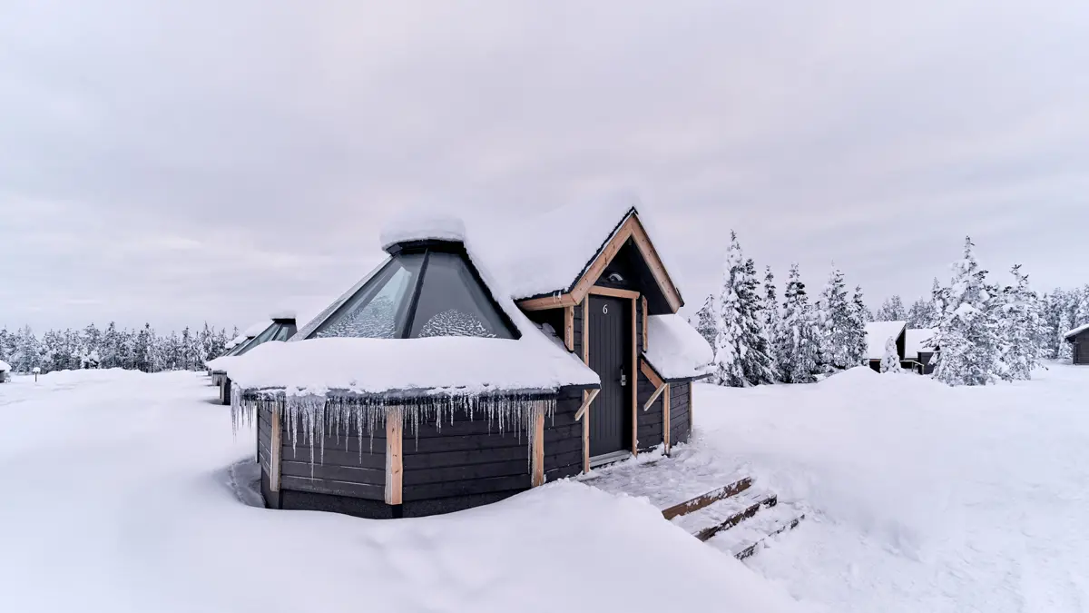 Northern Lights Village Levi Cabin Exterior.Jpg