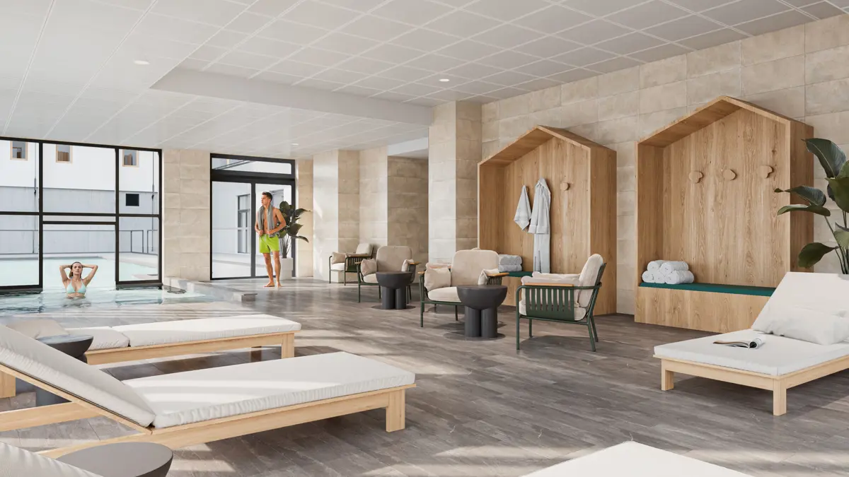 Residence Serra Neva Serre Chevalier Wellness Area