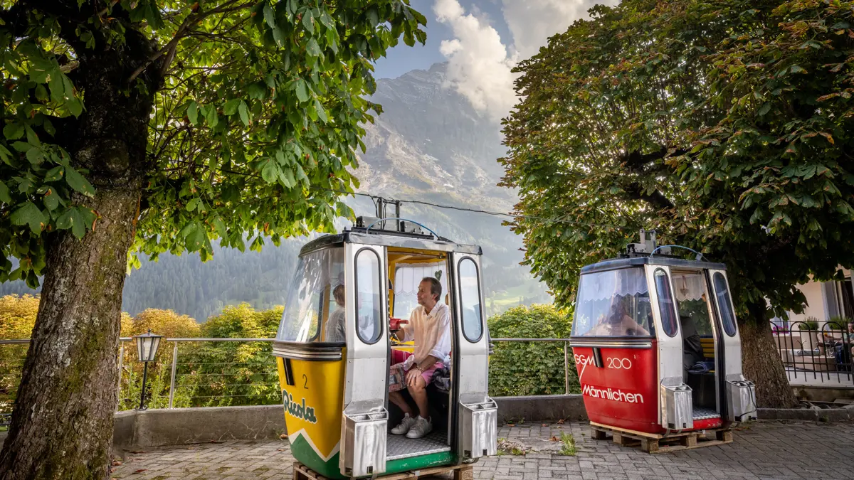 Hotel Belvedere Grindelwald Fondue Gondola