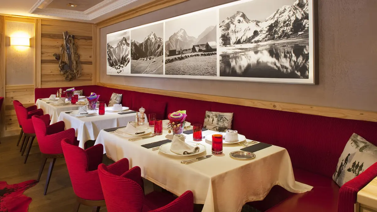 Hotel Chalet Mounier Les Deux Alpes Restaurant