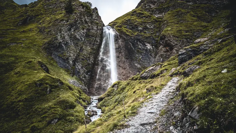 A scenic view of a landscape