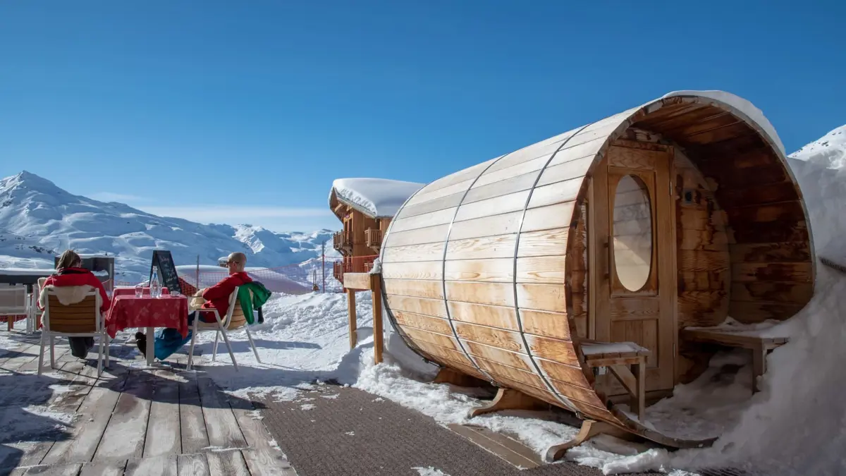 Hotel Le Sherpa Val Thorenss Cosmic Sauna