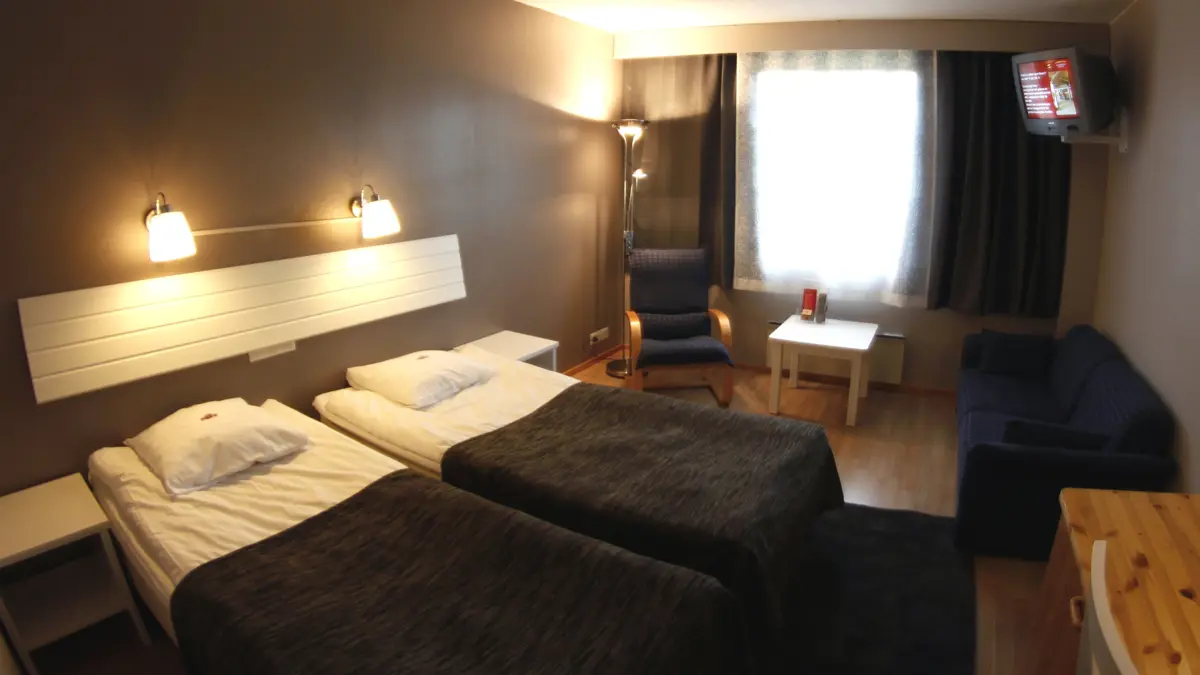Tunturi Hotel standard twin room