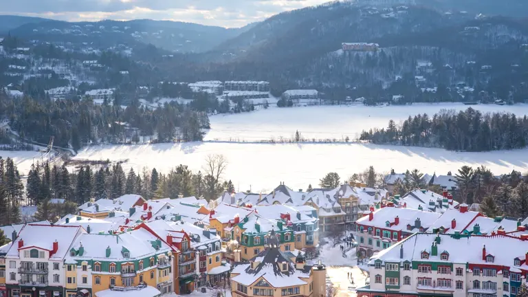 A scenic view of a landscape