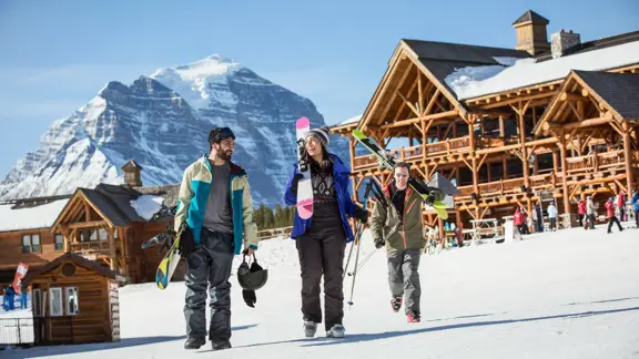 Banff Lake Louise Ski Resort Ski Big 3 Canada .Noel Hendrickson