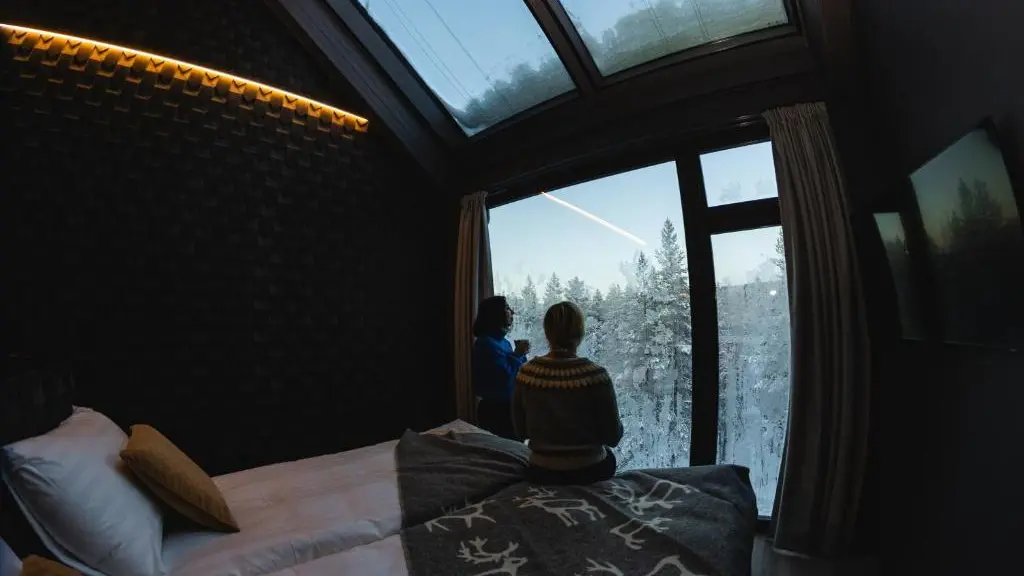 Hotel Ylläsrinne Deluxe Aurora Room View