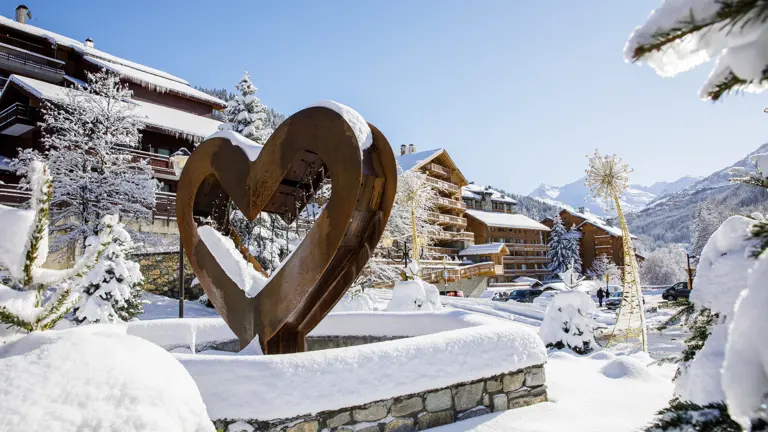 A scenic view of a landscape