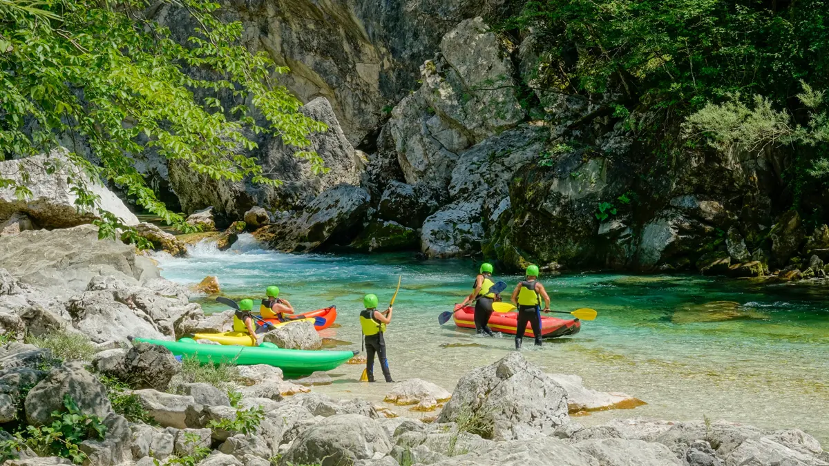 Bovec Soča river watersports