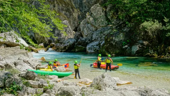 Bovec Soča river watersports