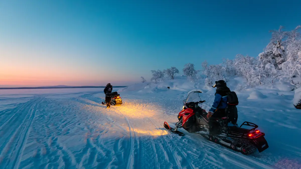 Wilderness Hotels Finland Snowmobile Safari 2