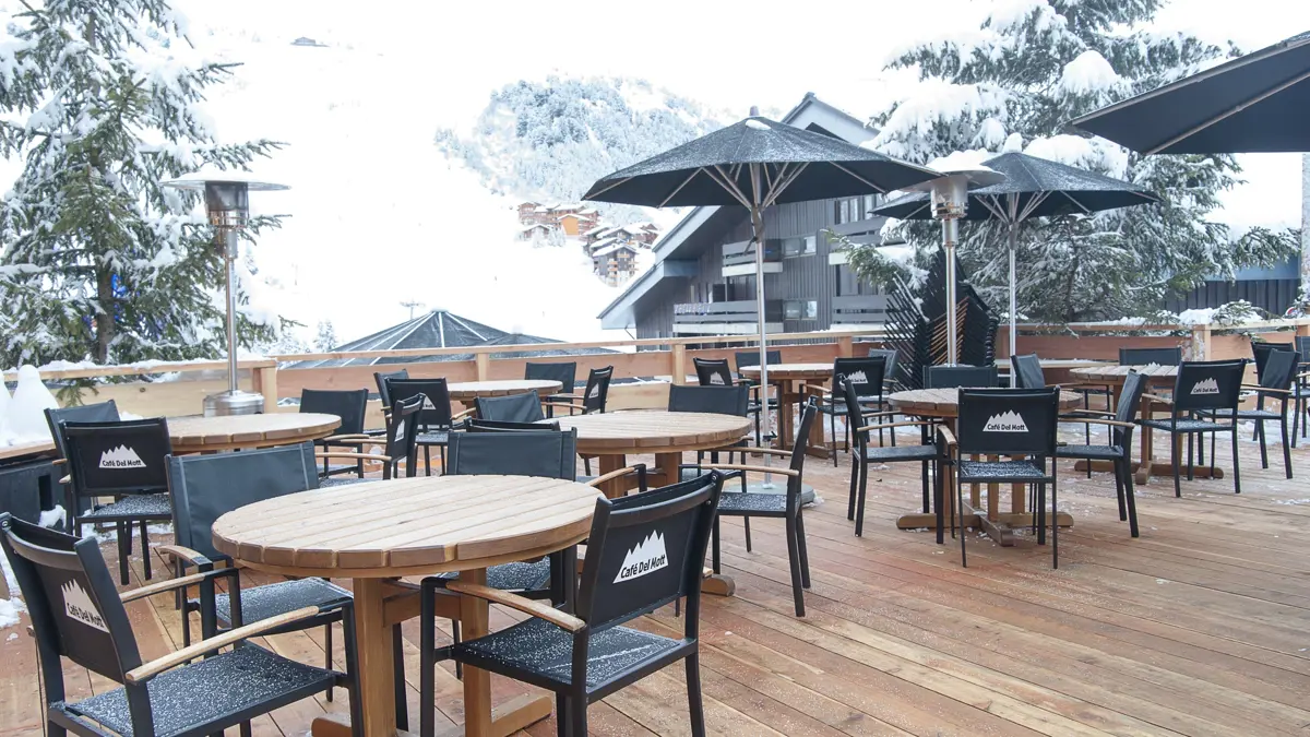 Hotel Le Mottaret Meribel Terrace 2