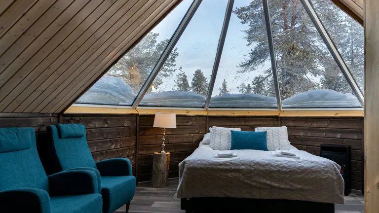 A scenic view of a landscape